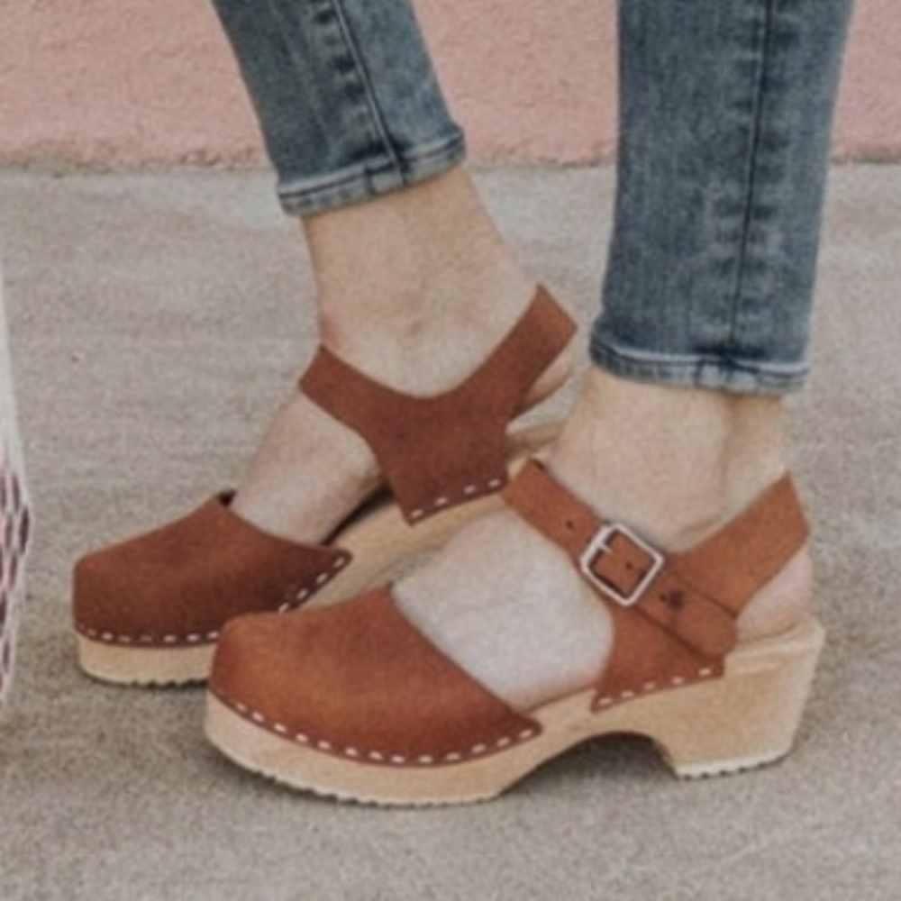 Lotta From Stockholm Brown Clogs 7.5